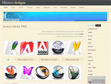Tablet Screenshot of blancodesigns.com.br